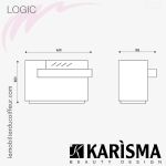 LOGIC (Dimensions) | Meuble caisse | Karisma