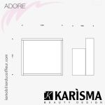 ADORE (Dimensions) | Meuble caisse | Karisma