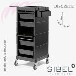 DISCRETE noir | Table de service | SIBEL Furniture