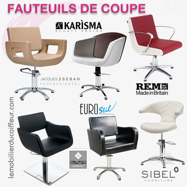 Fauteuils de coupe coiffeur