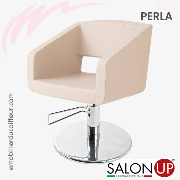 Fauteuil de coupe | Perla Blanc | Salon Up