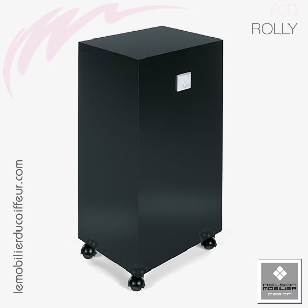 ROLLY Noir | Table de service | Nelson Mobilier