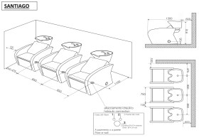 SANTIAGO Configuration | Bac de lavage | AGV Diffusion