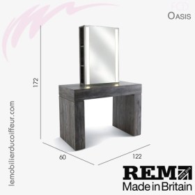 OASIS (Dimensions) | Coiffeuse | REM 