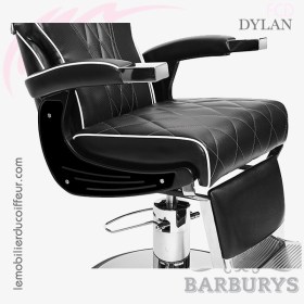 Fauteuil Barbier | DYLAN (Détail accoudoirs) | Barburys