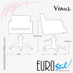Fauteuil de coupe | Venus (Dimensions) | Eurostil