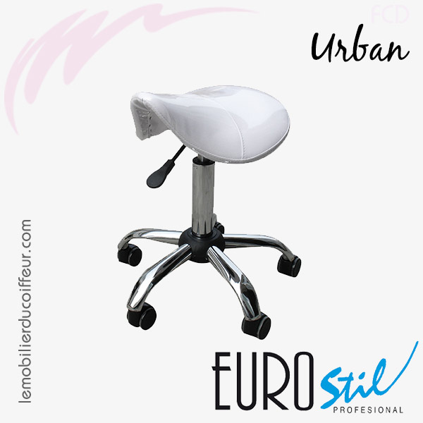 URBAN Blanc | Tabouret de coiffeur | EUROSTIL