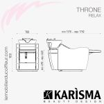 BACS DE LAVAGE - THRONE (Dimensions) Karisma