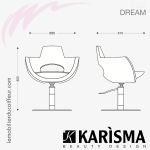 FAUTEUIL DE COUPE - DREAM (Dimensions) Karisma