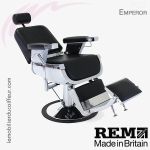 Emperor fauteuil barbier noir positiont REM