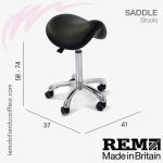 SADDLE (Dimensions) | Tabouret de beauté | REM