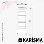 UNIT (Dimensions) | Table de service | Karisma