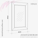 VENUS (Dimensions) | Coiffeuse | Jacques SEBAN