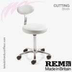 CUTTING Blanc | Tabouret de coupe | REM