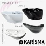 BACS DE LAVAGE - MIAMI CLOUD (Cuvettes) Karisma