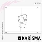 FAUTEUIL DE COUPE - DREAM (Couleurs) Karisma