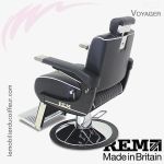 Voyager fauteuil barbier dos REM