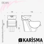 BACS DE LAVAGE - BEAN WASH (Dimensions) Karisma