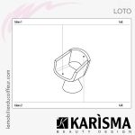 FAUTEUIL DE COUPE -  LOTO (Couleurs) Karisma