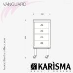 VANGUARD (Dimensions) | Table de service | Karisma
