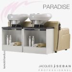 PARADISE 2P | Bac de Lavage Beige (Arrière) | Jacques SEBAN