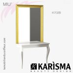 MIU' (Baroque Blanc) | Coiffeuse | Karisma