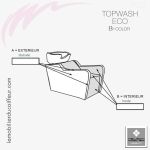 BACS DE LAVAGE - TOPWASH ECO (Couleurs) Nelson Mobilier