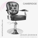 Fauteuil de coupe | CAMBRIGE noir | JACQUES SEBAN