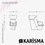 BACS DE LAVAGE - OASI SKEMA (Dimensions) Karisma