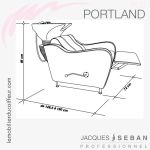 Bac de Lavage | PORTLAND | Dimensions |Jacques SEBAN