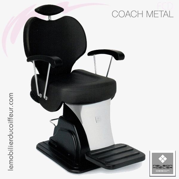 Coach Metal fauteuil barbier NELSON Mobilier