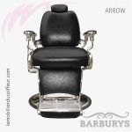 Fauteuil Barbier | ARROW (Noir face) | Barburys