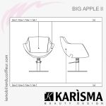 FAUTEUIL DE COUPE -  BIG APPLE 2 (Couleurs) Karisma