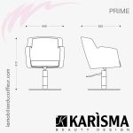 FAUTEUIL DE COUPE - PRIME (Dimensions) Karisma