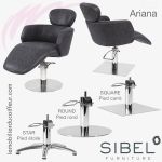 Fauteuils de coupe Ariana détail | Sibel Furniture
