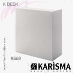 K-DESK (Blanc) | Meuble caisse | Karisma