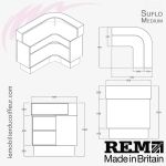 SUFLO (Dimensions Medium) | Meuble de caisse | REM