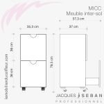 MICC (Dimensions) | Meuble de Rangement | Jacques SEBAN