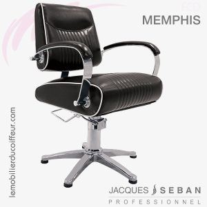 Fauteuil de coupe | MEMPHIS Noir | JACQUES SEBAN