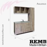 AQUARIUS (Dimensions) | Meuble laboratoire | REM