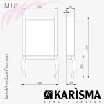 MIU' (Dimensions) | Coiffeuse | Karisma