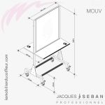 MOUV (Dimensions) | Coiffeuse | Jacques SEBAN