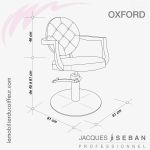 Fauteuil de coupe | OXFORD (Dimensions) | JACQUES SEBAN
