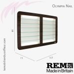 OLYMPIA large (Dimensions) | Meuble expo | REM