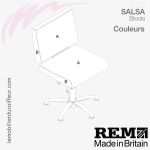 SALSA (Coloris) | Tabouret de beauté | REM