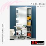 PODIO Murale Insitu | Coiffeuse | GV Design