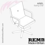 Fauteuil de coupe | Ariel (Colors) REM