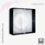 IDISPLAY-K Noir | Meuble expo | Nelson Mobilier