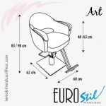 Fauteuil de coupe | Art (Dimensions) | Eurostil