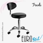 TRADI noir | chaise de coiffeur | EUROSTIL